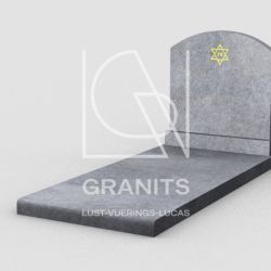 Granits Lust-Vuerings-Lucas - Joods monument