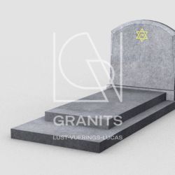 Granits Lust-Vuerings-Lucas - Joods monument